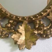 Baroque Venetian Mirror • Carved Wood • Gold Leaf • Italy • 18th Century