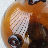Praticality smoked glass vase