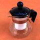 Teapot / Glass herbal tea maker with infuser (4 pieces)