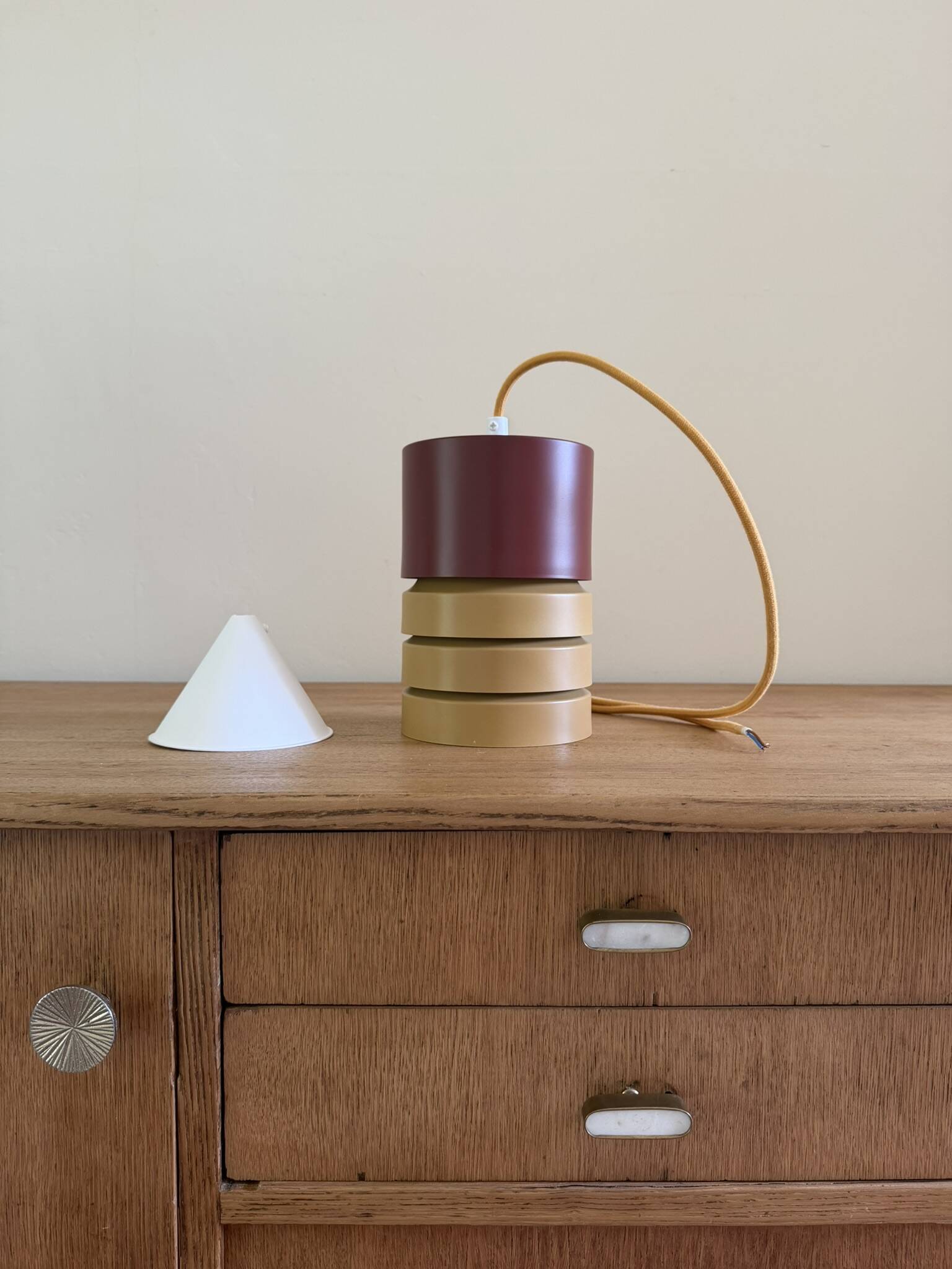 Lampe danoise vintage - lampe du milieu du siècle