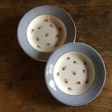 4 vintage "Aix" plates