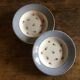 4 vintage "Aix" plates