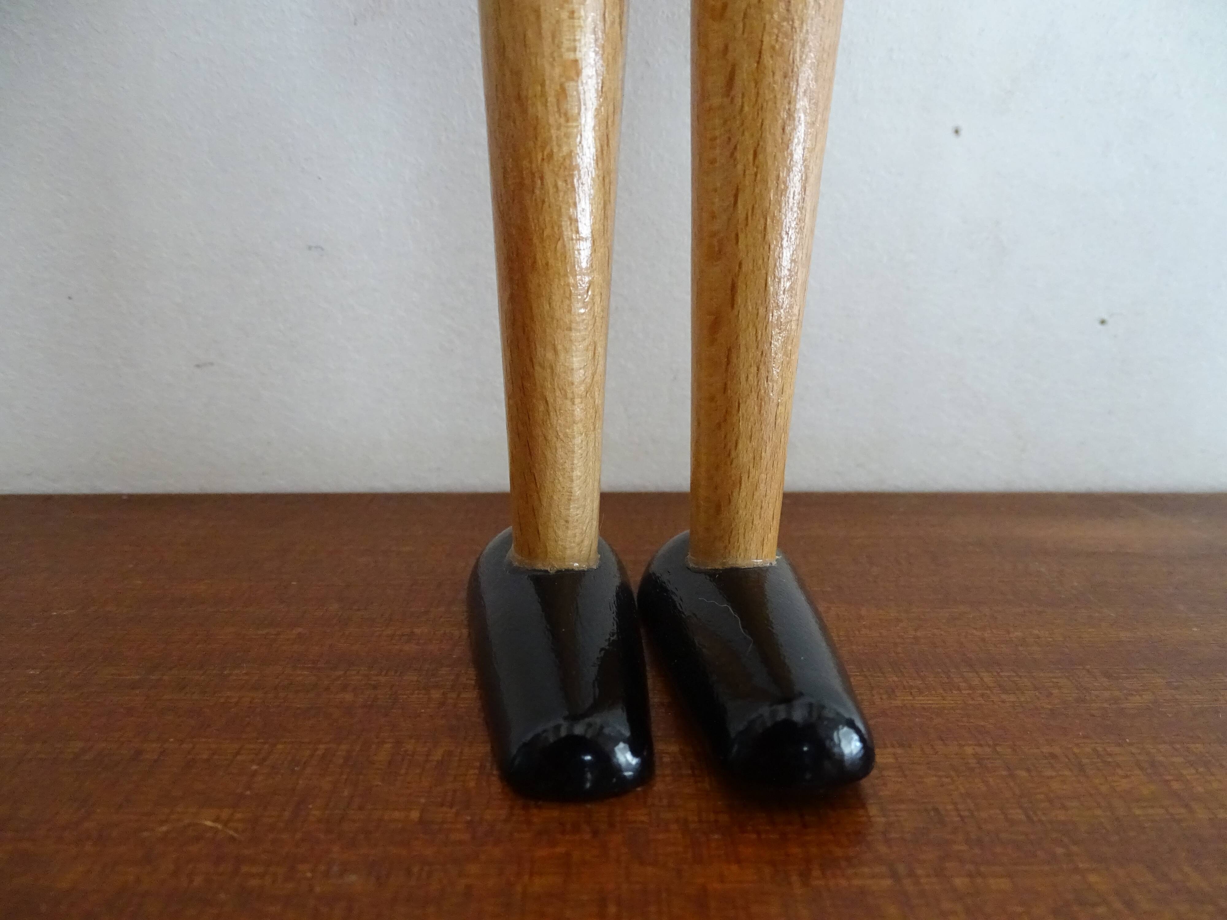 Pinocchio articulated wooden toy