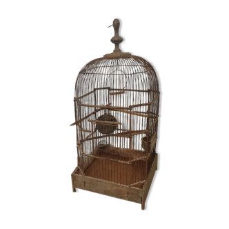Old Victorian style bird cage