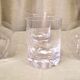 Suite of 4 glasses of daum crystal whisky model orval