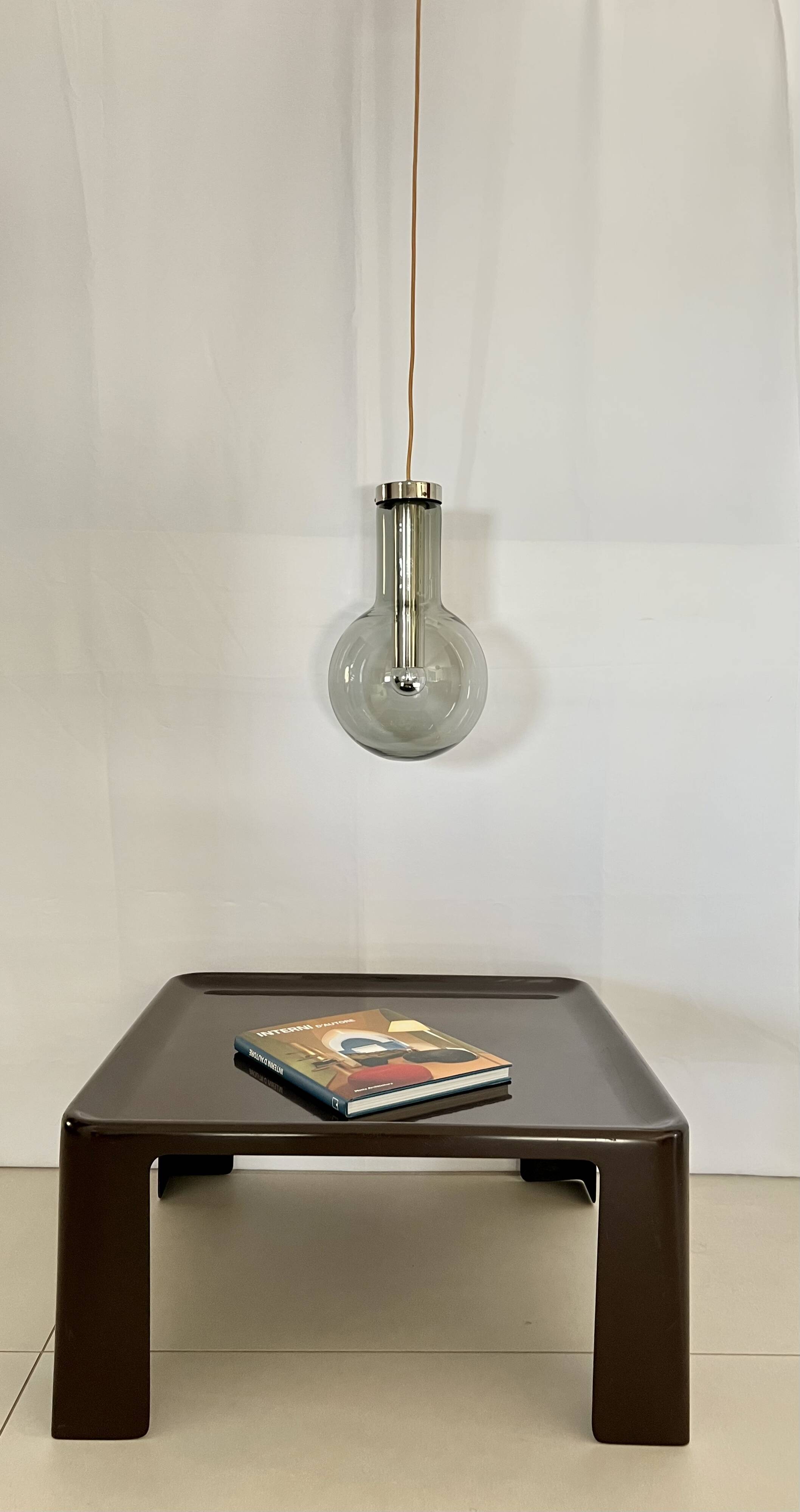 Large Maxi Bulb pendant light by Frank Ligtelijn for Raak, Netherlands 60's