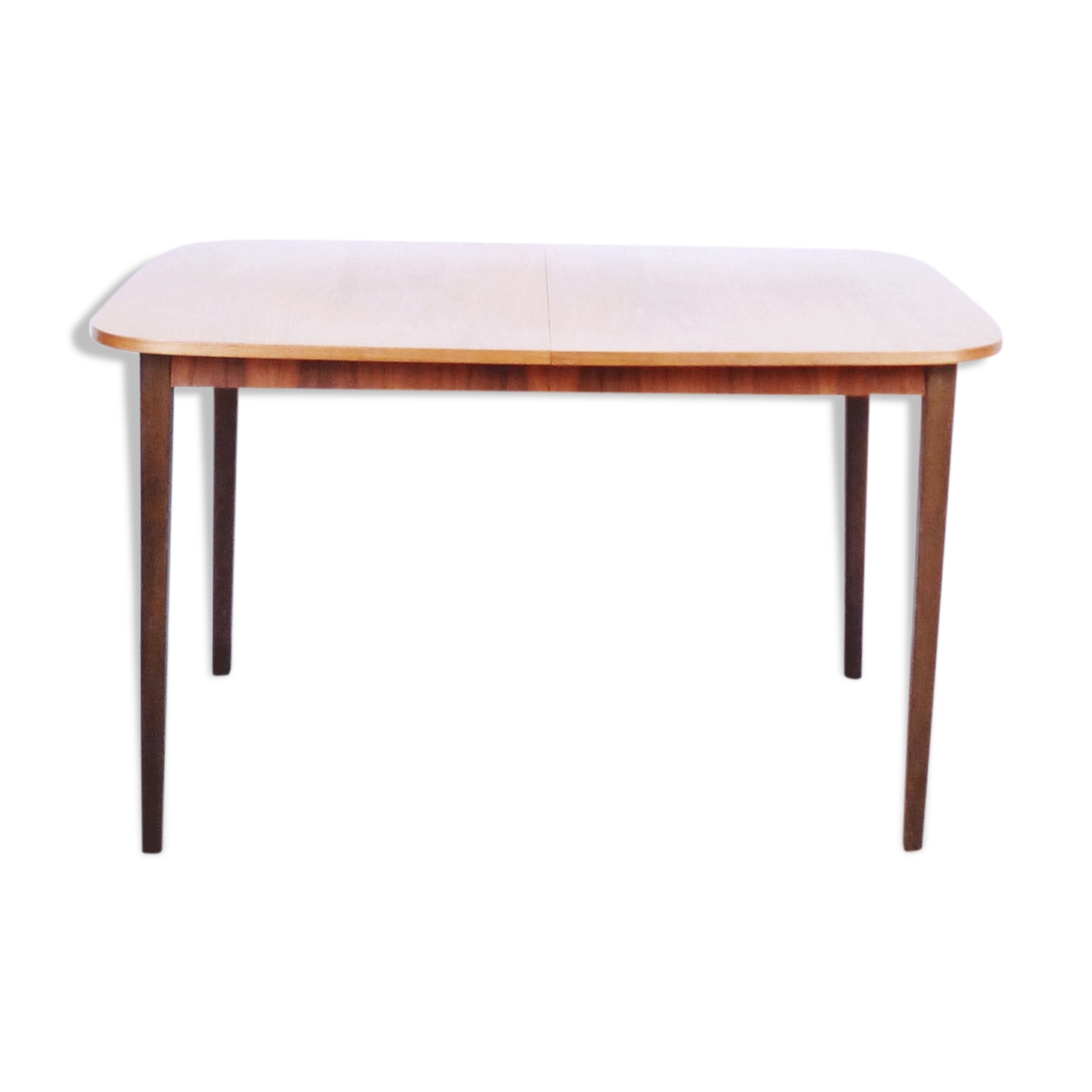 Table of extensible teak dining