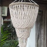 Shell chandelier