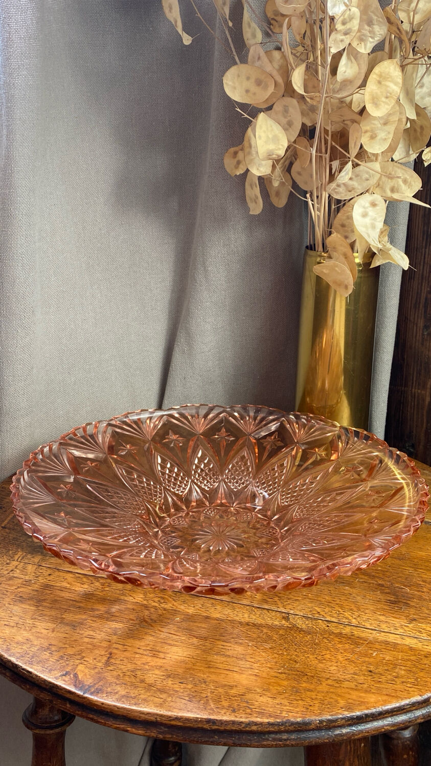 Coupe en verre rose, Rosaline, Luminarc