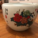 2 Chinese soil vases