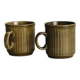 Lot de 2 tasses en céramique