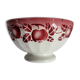Antique faceted earthenware bowl, Digoin Badonviller