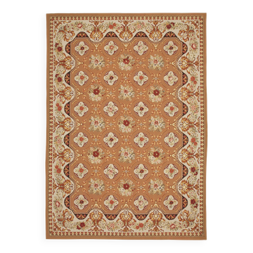 Handmade European Vintage Aubusson Kilim 300 cm x 430 cm