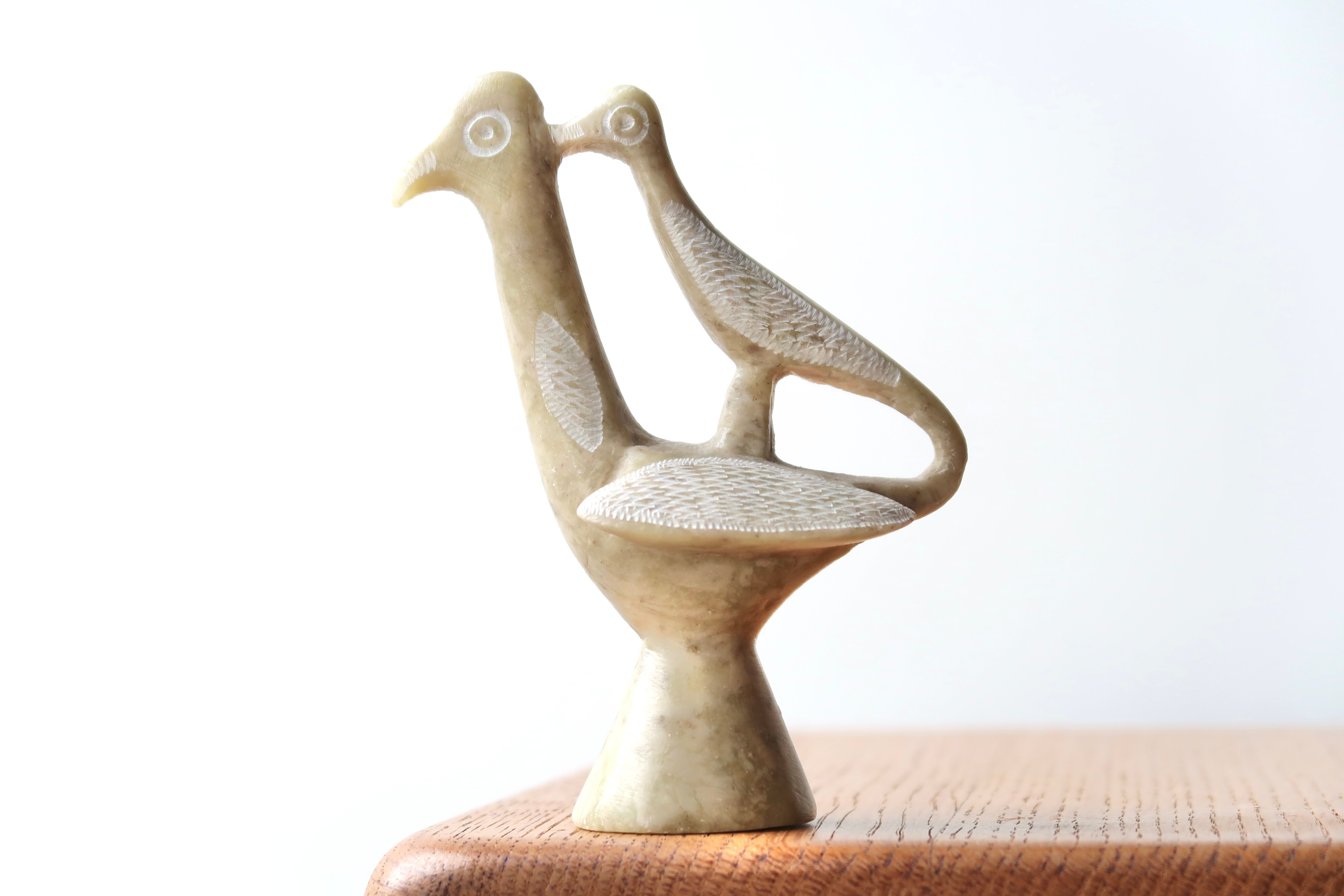 Oiseaux marocains en pierre, années 70