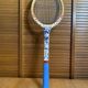 Vintage gerco star wooden tennis racket sport