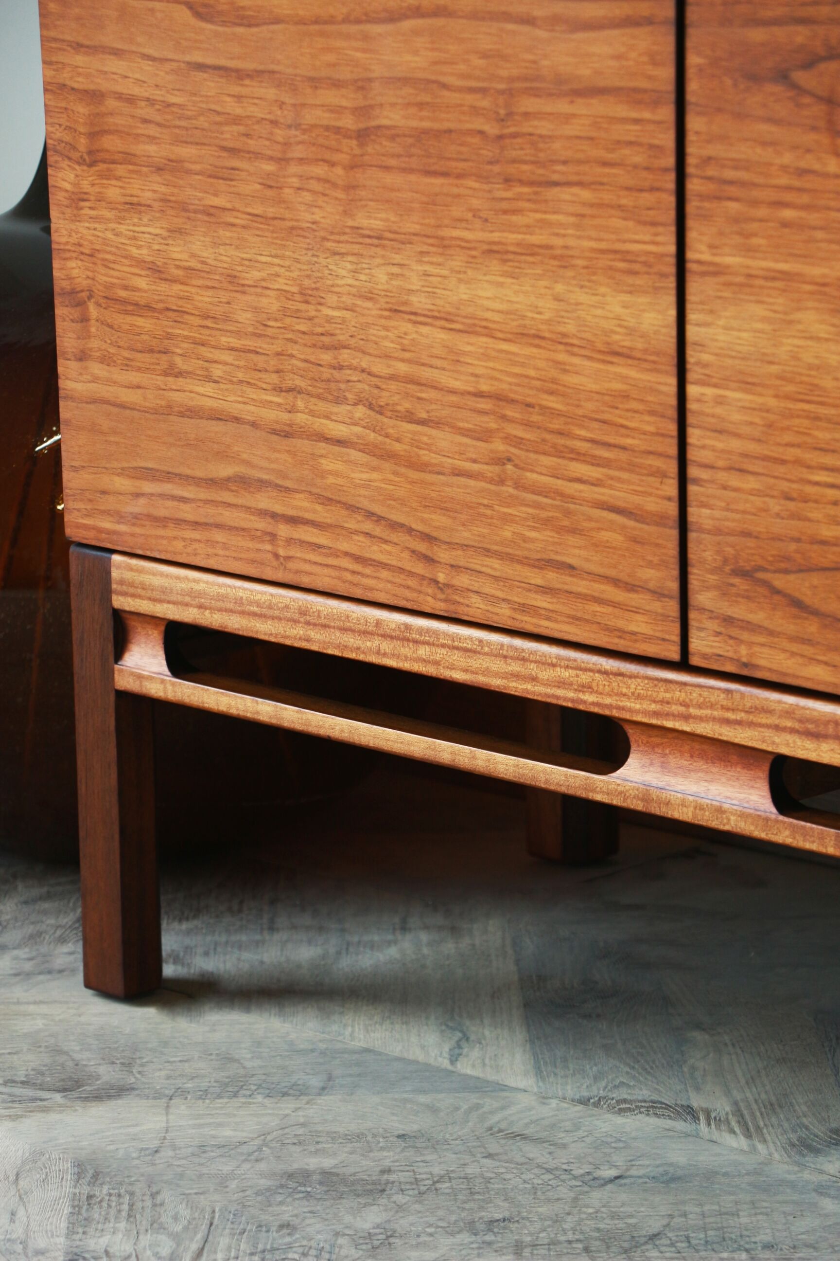 Sideboard teak and walnut 60