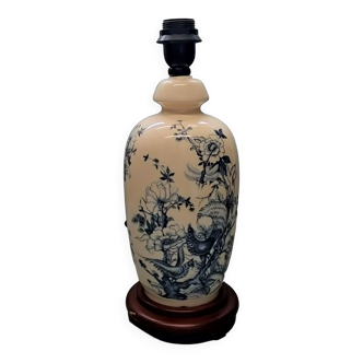 Pied de Lampe aux Tetras - Chine - XXe, A lustro