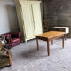 Parisian desk wicker wood bamboo