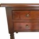 Louis Philippe style cherry wood desk, 1970