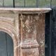 Fireplace in rancid marble around 1880