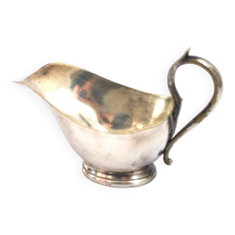 Vintage silver-plated sauce boat 18cm