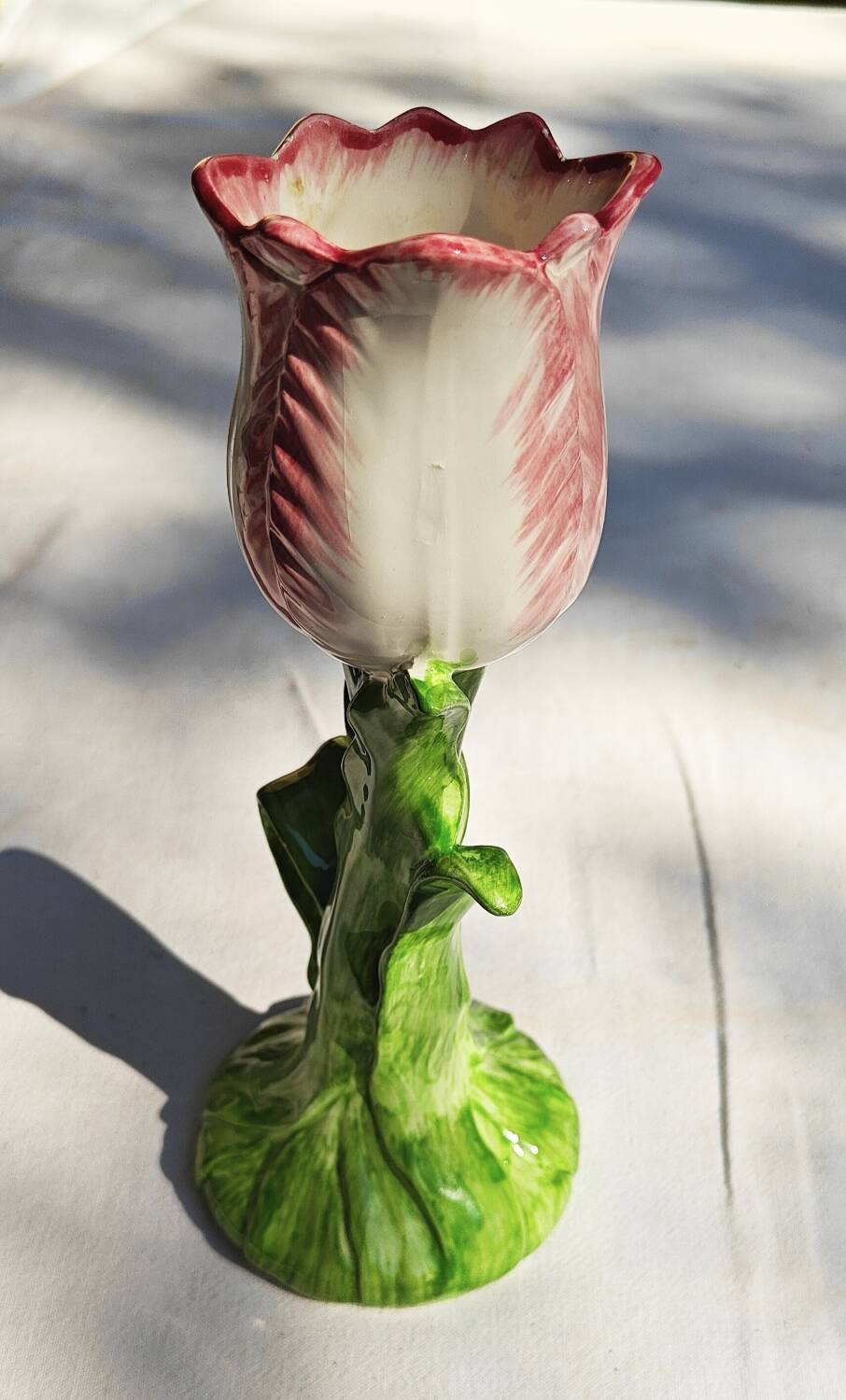 Tulip soliflore signed by Francesco Guarino