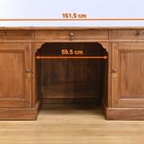 All-Faced Oak Commercial Desk - 1900