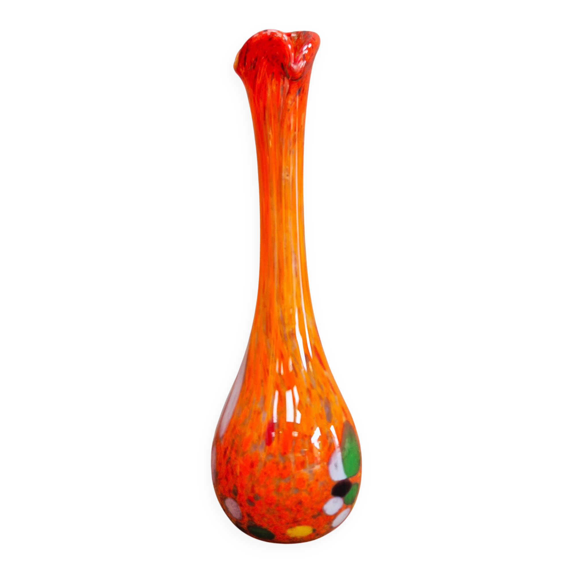 Multicoloured soliflore vase