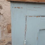 Pastel and wood confectionery Parisian buffet
