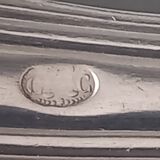Silver metal ladle