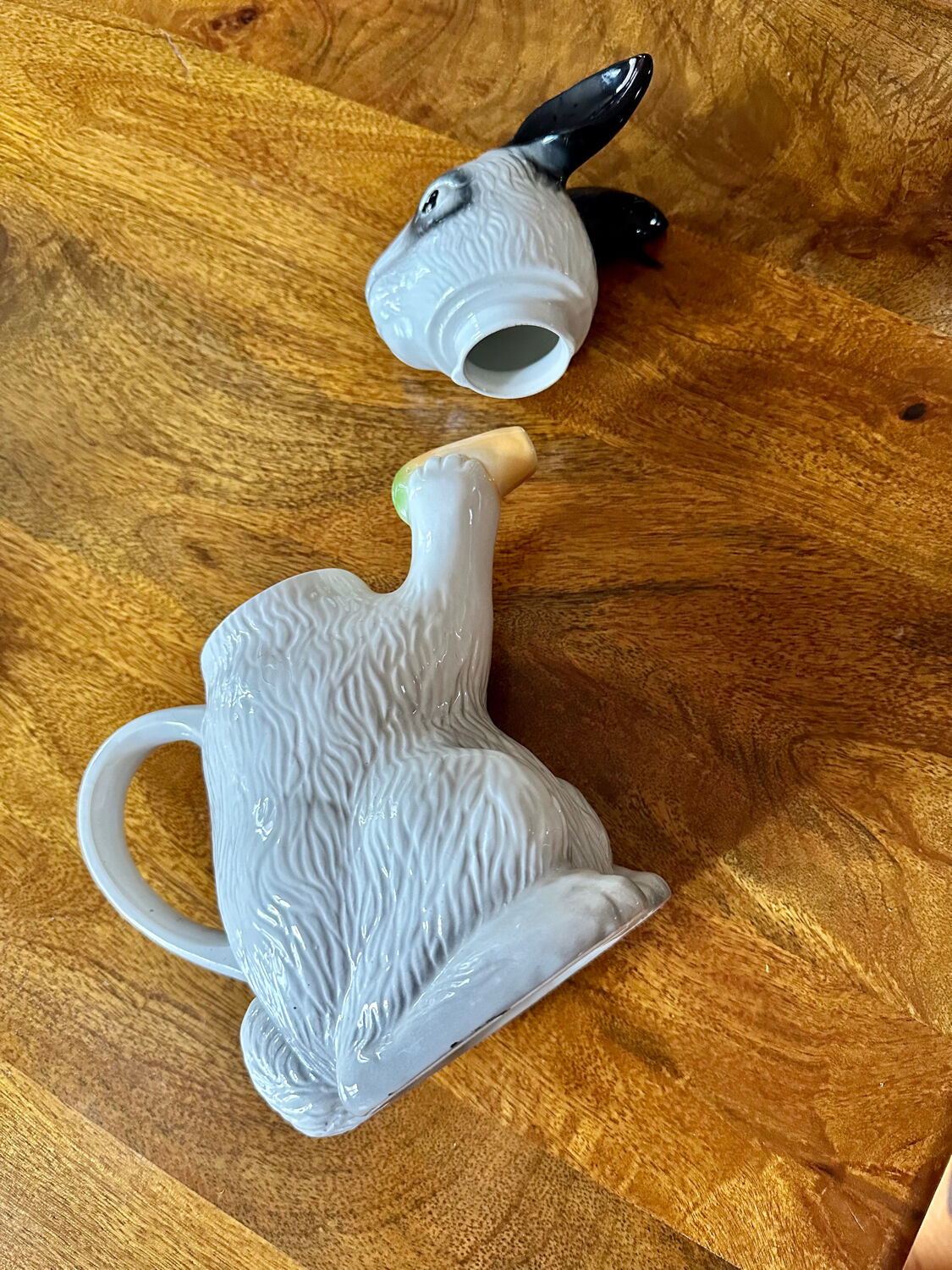 Vintage Rabbit Teapot HJ Wood England