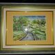 Watercolor painting signed ( r. puech) maurs 15600