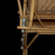 Fauteuil /chaise longue osier années 50/60