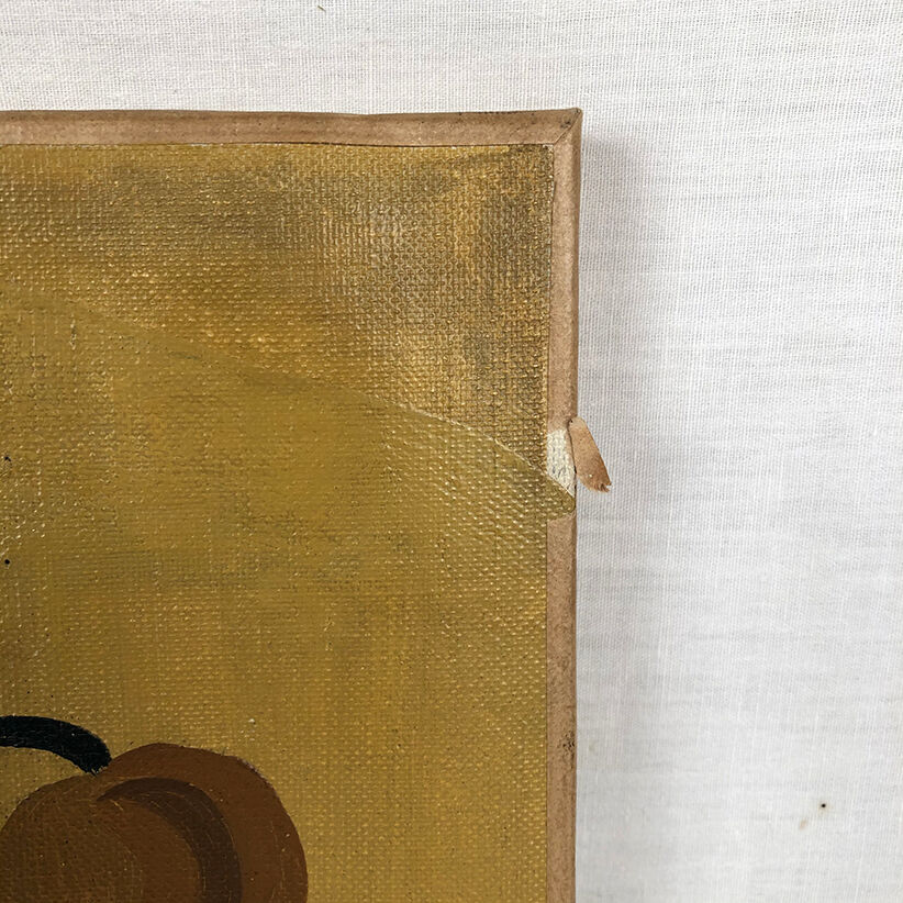 Aubusson tapestry cardboard. Bouquet of Louis XIII-style flowers