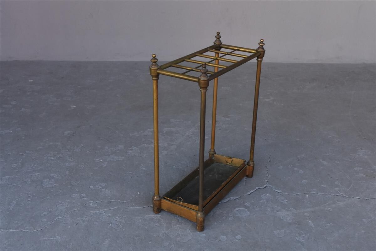 Porte-parapluie en laiton époque 1900
