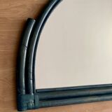 Rattan mirror