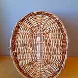 Rattan and bamboo planter, 1960.