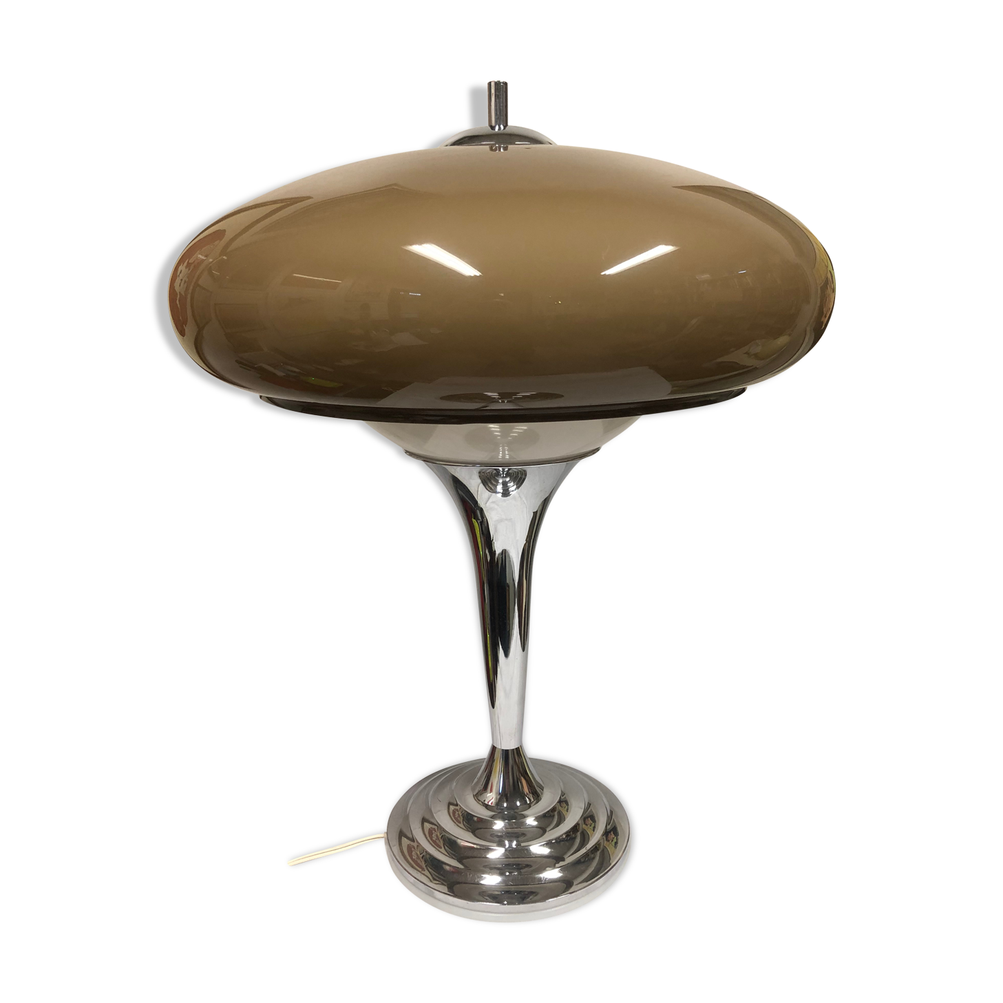 Mushroom lamp design 1970