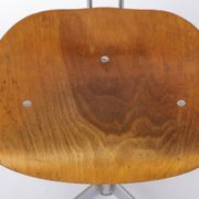 Egon Eiermann Swivel Chair for Wilde & Spieth, Bauhaus Desk Chair 1950s,