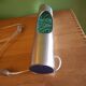 70s brushed aluminum glitter lamp