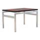 Table basse en verre, design danois, années 1970, designer : Jean Rene