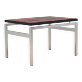 Glass coffee table, Danish design, 1970s, designer: Jean Rene