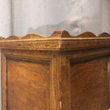 Side cabinet in oak period LOUIS XV 18 eme Country furniture Fifth wheel Table