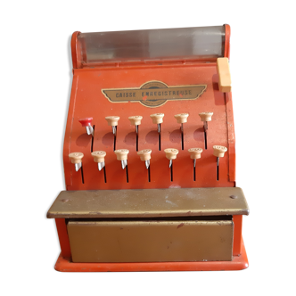Toy old cash register from the 50s
