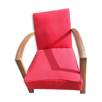 Red  armchair