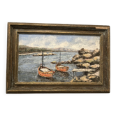 Tableau, marine de L’oui Peyrat