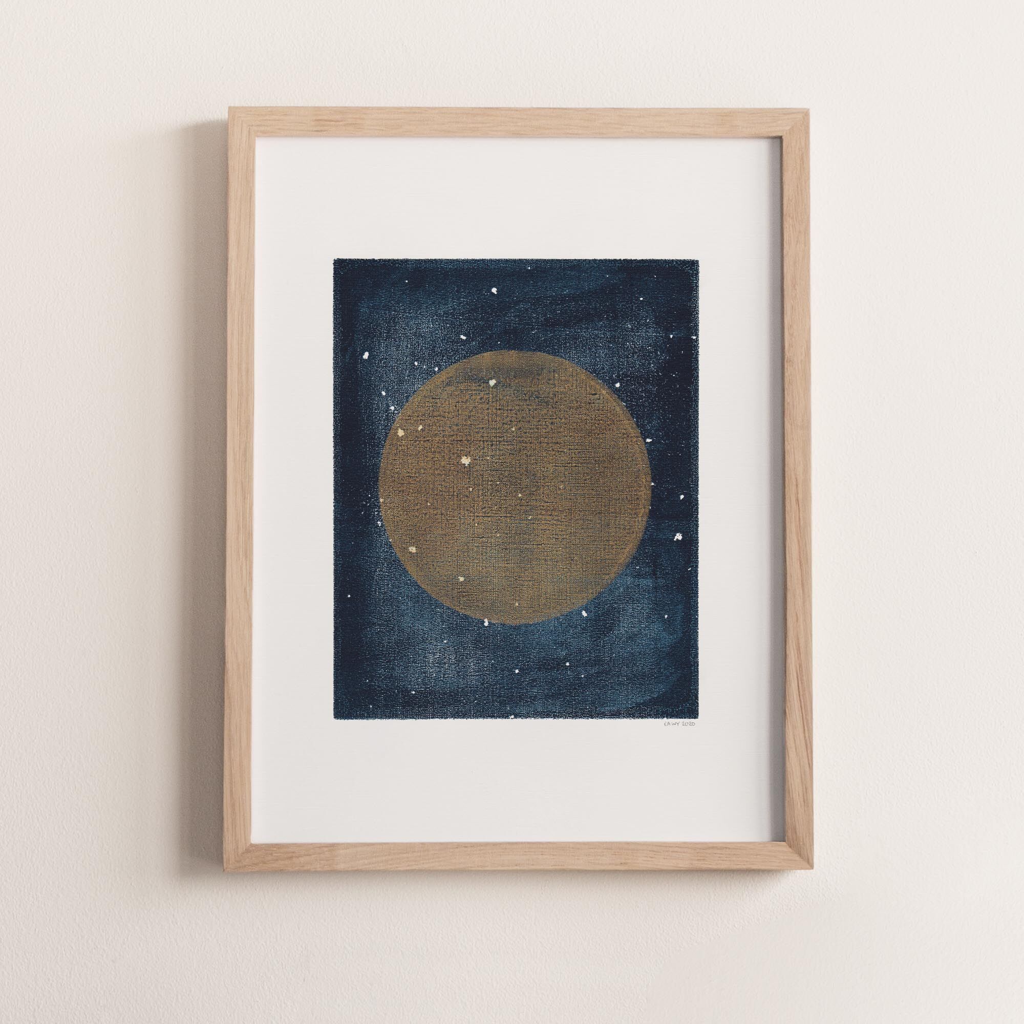 Paint on paper 40x30cm without frame