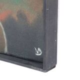 Painting 'Aftenrode' - mid century modern / 70's abstract