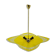 Midcentury Glass Pendant / Šenov, 1960s