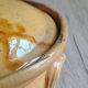 Old yellow ochre glazed terracotta terrine | Rustic pottery